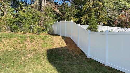 privacy vinyl fence | Gastonia, NC fence company | Black Label Fence, LLC