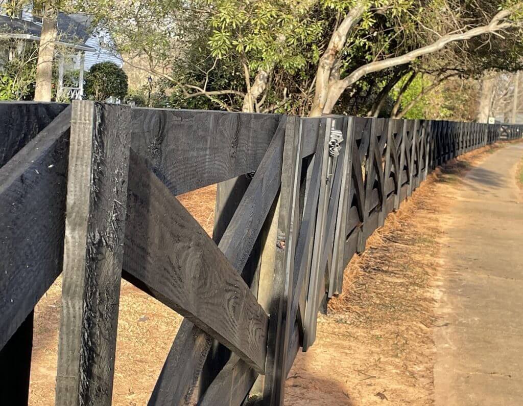 Horse fence cross-buck horse fence installation | Gastonia, NC fencing company