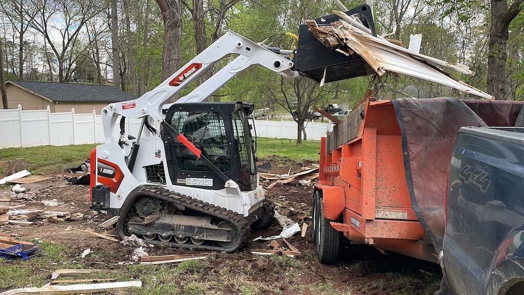 Demolition service near charlotte NC | Black Label Fence company