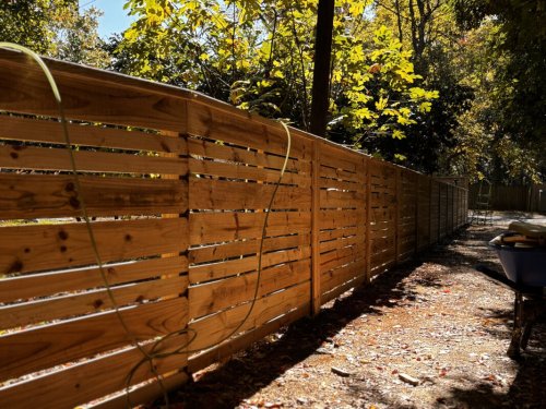 Horizontal fence