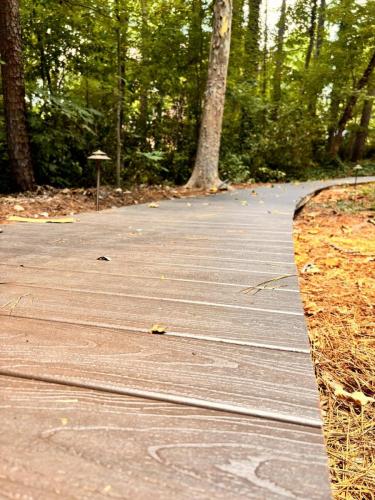 Trex Walkway built for the Community of Overlook Cove HOA in Huntersville, NC